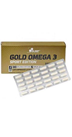 Olimp Gold Omega 3 Balık Yağı 120 Kapsül 120 Servis Sport Edition